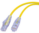 Cat6 Super Slim Cable 0.5ft, Yellow - SCAT6-6INYL Cat6 Super Slim Cable 0.5ft, Yellow - SCAT6-6INYL